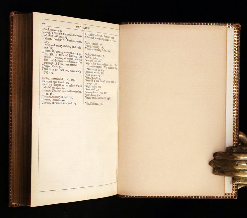 1868 Rare First Globe Edition - Le Morte Darthur, King Arthur and of His Noble Knights of the Round Table.