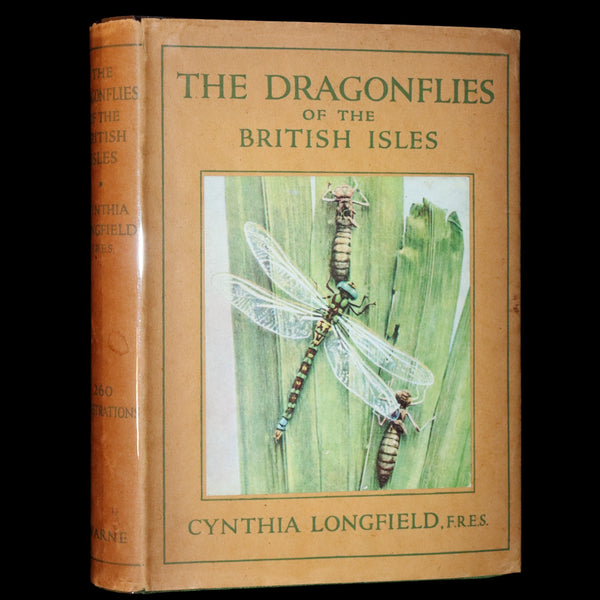 1937 Rare First Edition - The Dragonflies of the British Isles by Madame Dragonfly, Cynthia Longfield.