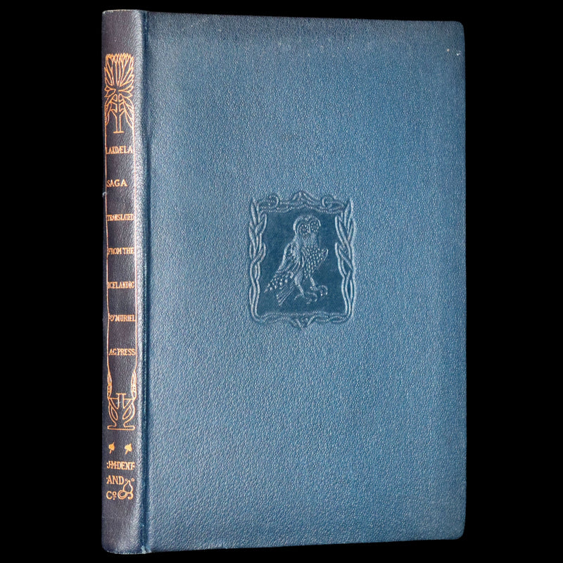 1899 Rare First English Edition - Laxdaela Saga. 13th Century Icelandic Saga translated by Muriel A.C. Press.