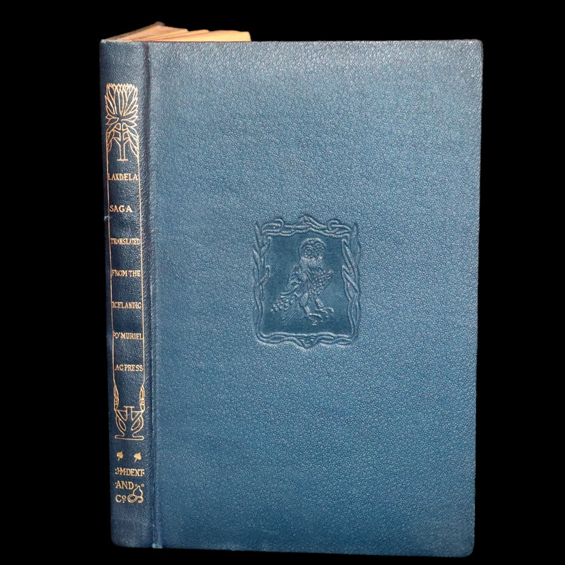 1899 Rare First English Edition - Laxdaela Saga. 13th Century Icelandic Saga translated by Muriel A.C. Press.