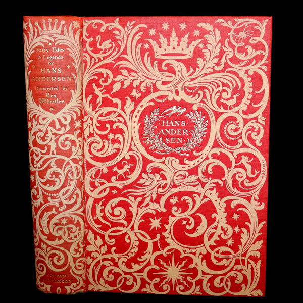 1935 Rare First Rex Whistler Illustrated Edition - Hans Andersen Fairy Tales and Legends.