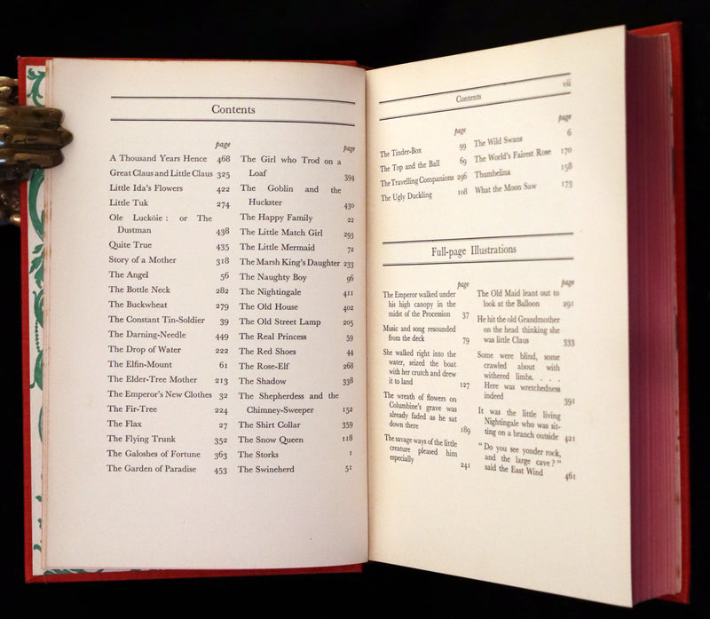 1935 Rare First Rex Whistler Illustrated Edition - Hans Andersen Fairy Tales and Legends.