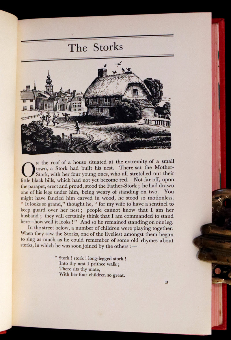 1935 Rare First Rex Whistler Illustrated Edition - Hans Andersen Fairy Tales and Legends.