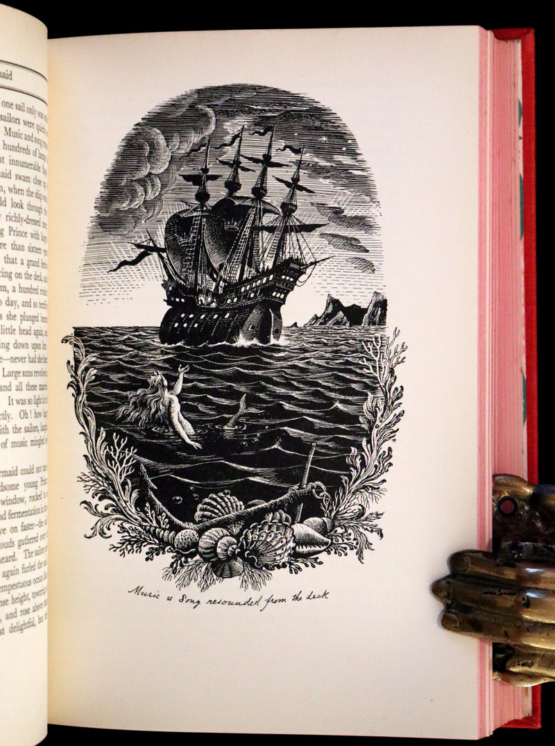 1935 Rare First Rex Whistler Illustrated Edition - Hans Andersen Fairy Tales and Legends.