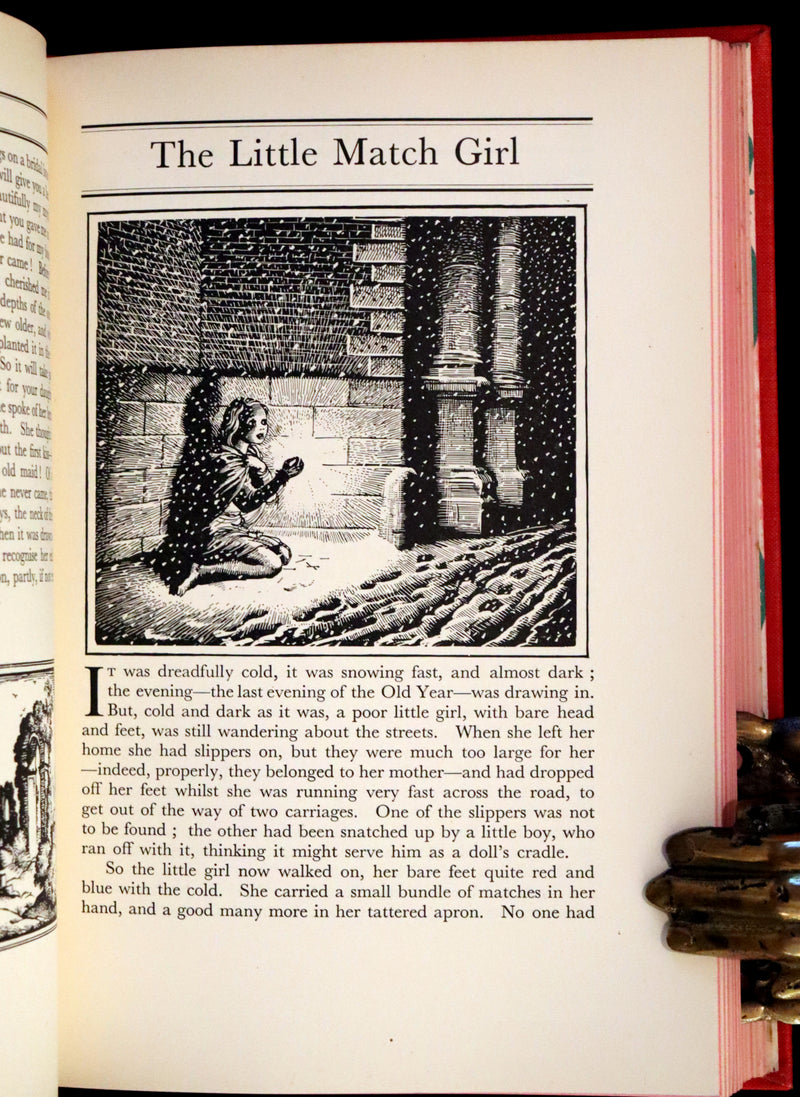 1935 Rare First Rex Whistler Illustrated Edition - Hans Andersen Fairy Tales and Legends.