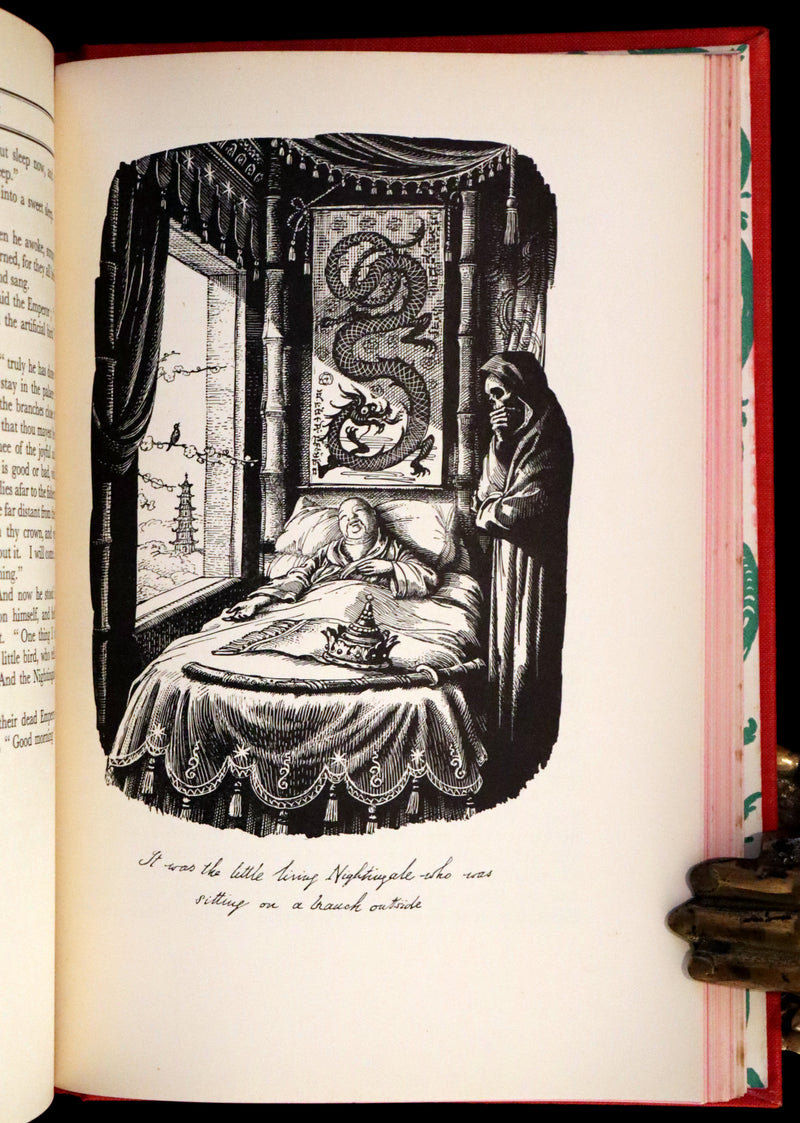 1935 Rare First Rex Whistler Illustrated Edition - Hans Andersen Fairy Tales and Legends.