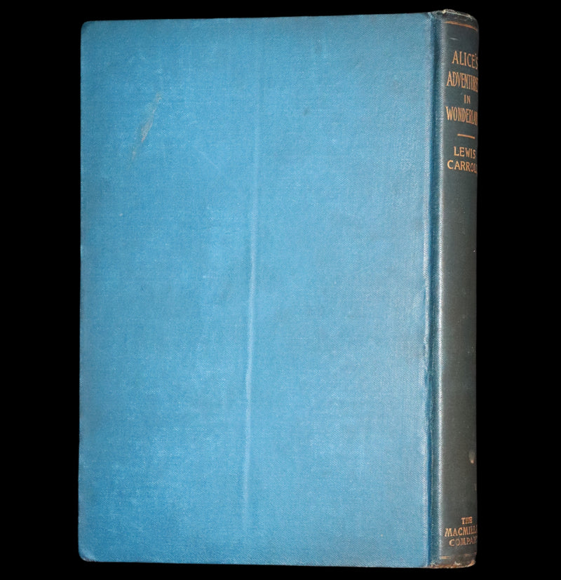 1899 Rare Edition in Blue - Alice's Adventures in Wonderland by Lewis Carroll.