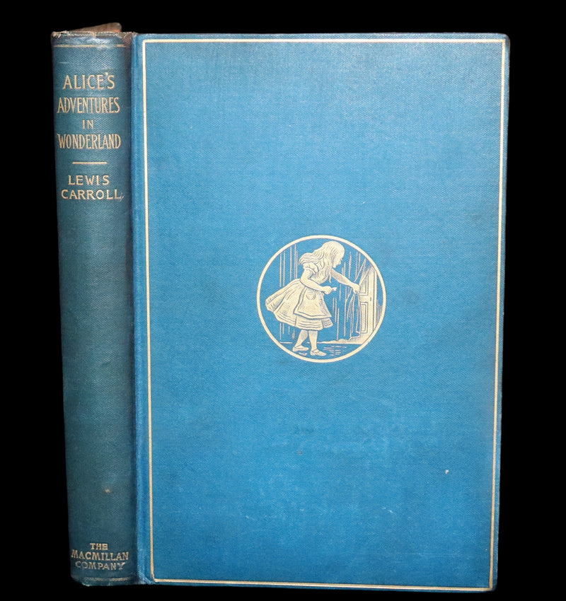 1899 Rare Edition in Blue - Alice's Adventures in Wonderland by Lewis Carroll.