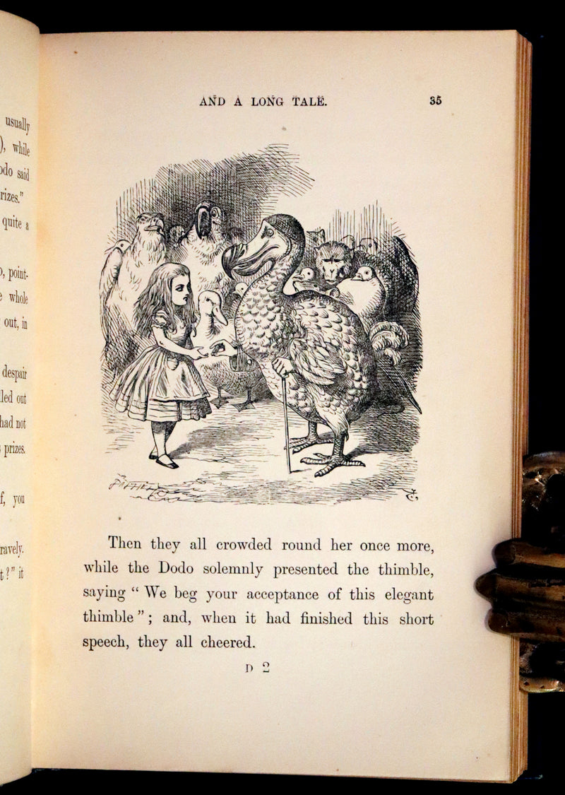 1899 Rare Edition in Blue - Alice's Adventures in Wonderland by Lewis Carroll.