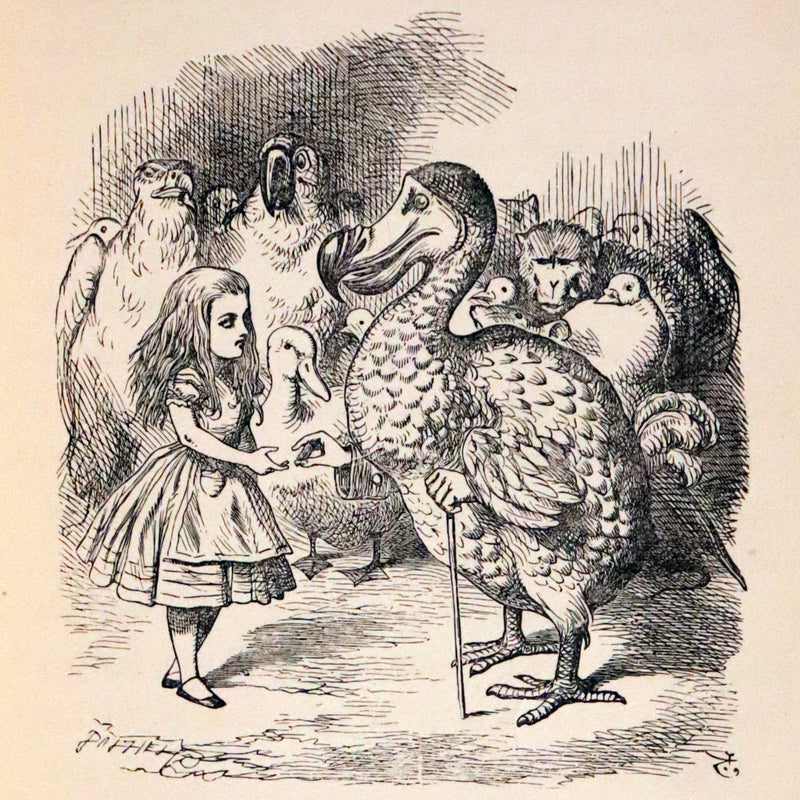 1899 Rare Edition in Blue - Alice's Adventures in Wonderland by Lewis Carroll.
