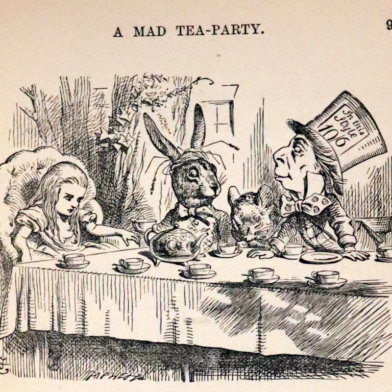 1899 Rare Edition in Blue - Alice's Adventures in Wonderland by Lewis Carroll.