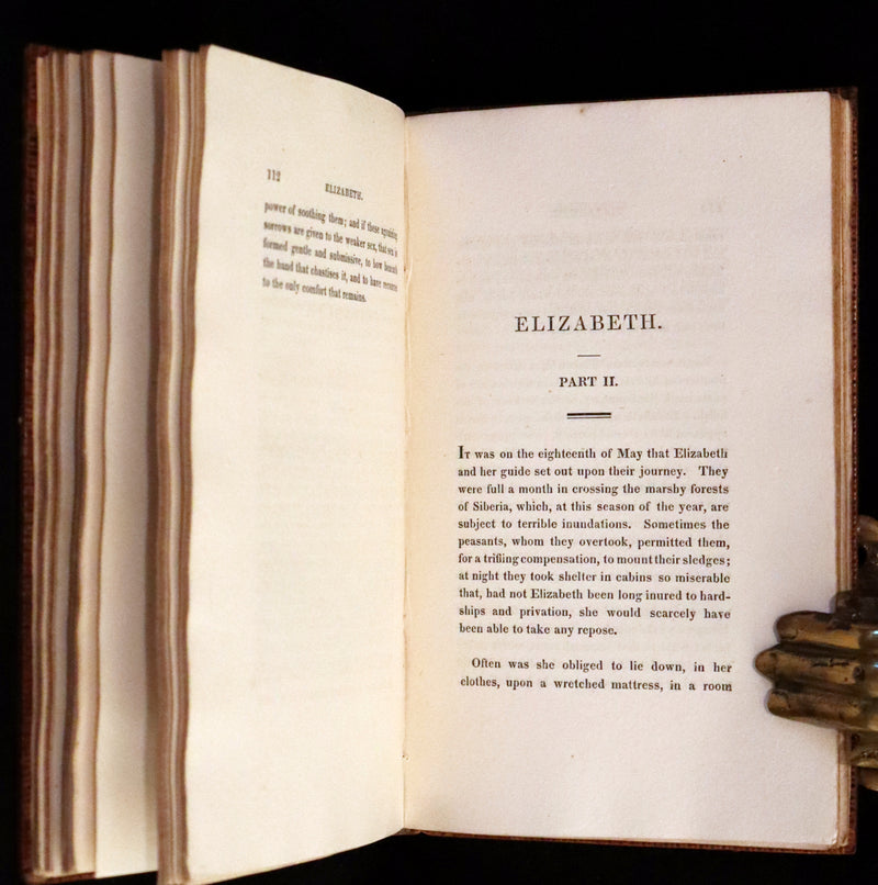 1822 Rare Edition - Elizabeth, or, The Exiles Of Siberia. A Tale, Founded on Facts by Madame Cottin.
