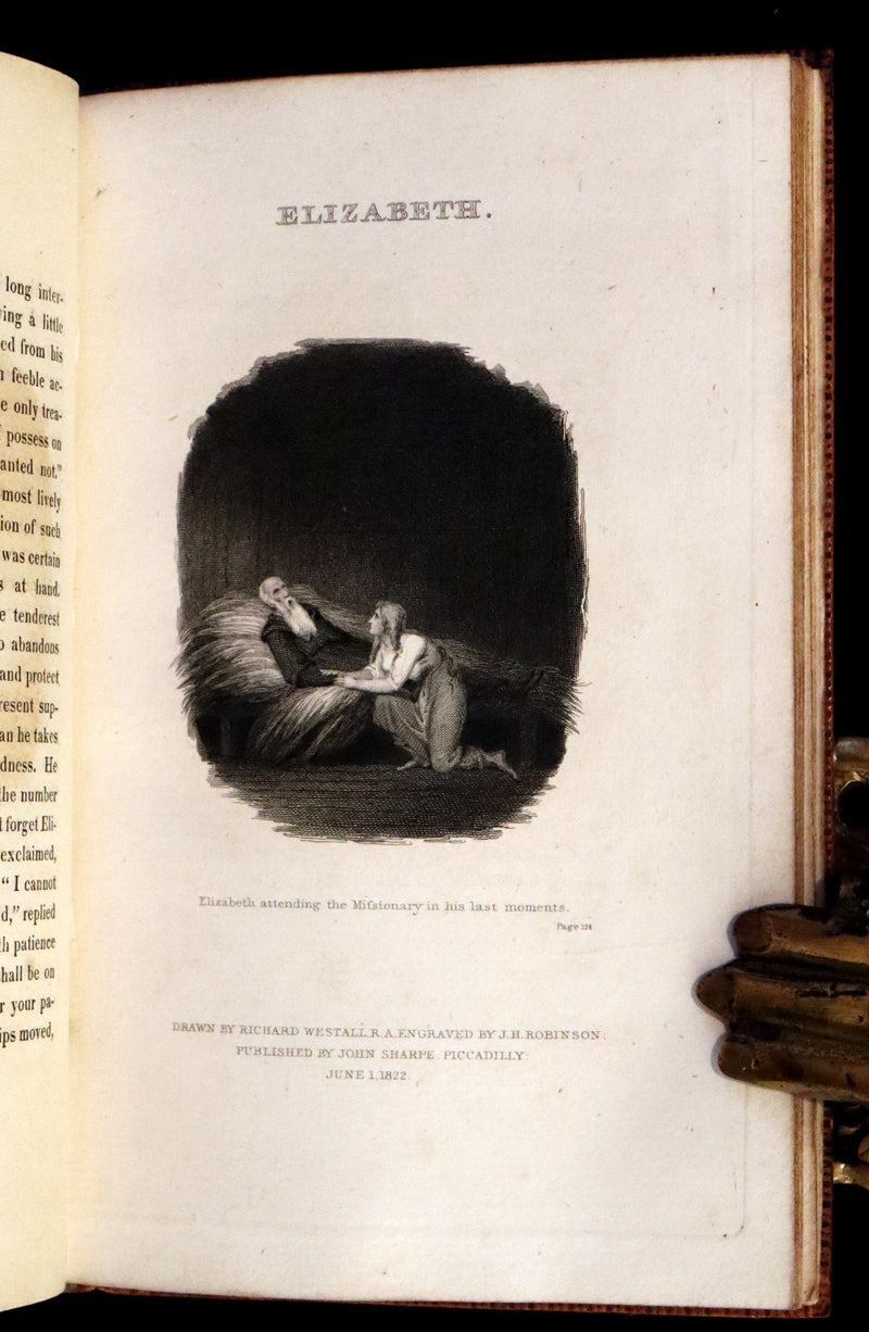 1822 Rare Edition - Elizabeth, or, The Exiles Of Siberia. A Tale, Founded on Facts by Madame Cottin.