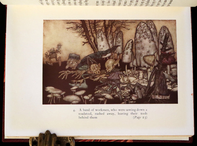 1951 Rare Book - Peter Pan in Kensington Gardens illustrated by Arthur Rackham.