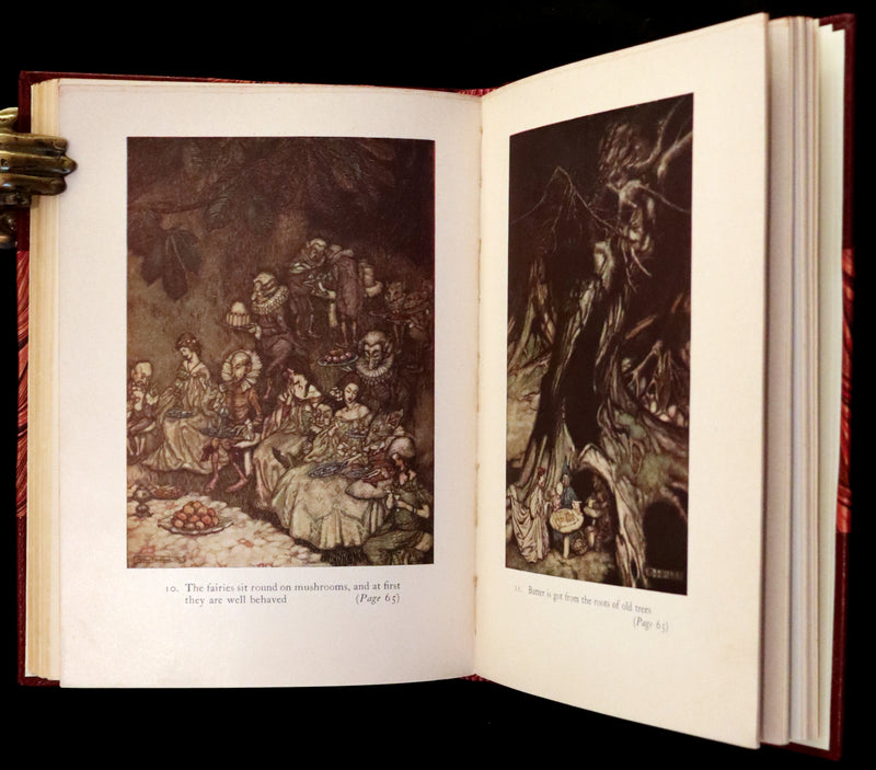 1951 Rare Book - Peter Pan in Kensington Gardens illustrated by Arthur Rackham.