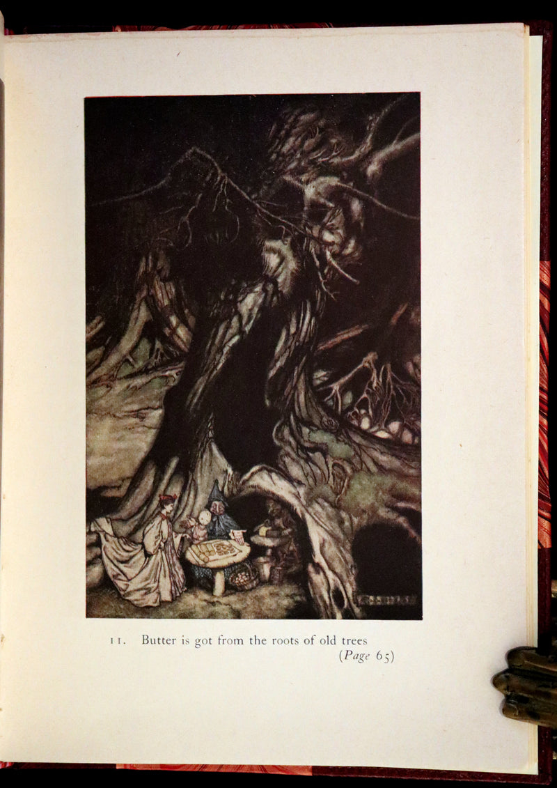 1951 Rare Book - Peter Pan in Kensington Gardens illustrated by Arthur Rackham.