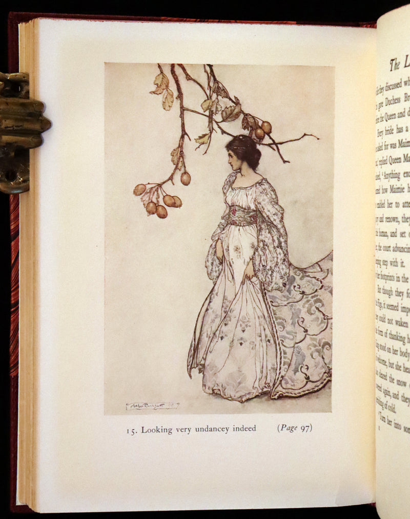 1951 Rare Book - Peter Pan in Kensington Gardens illustrated by Arthur Rackham.