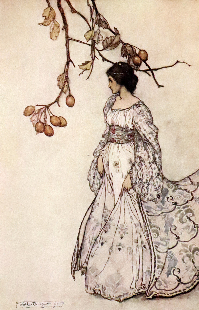 1951 Rare Book - Peter Pan in Kensington Gardens illustrated by Arthur Rackham.