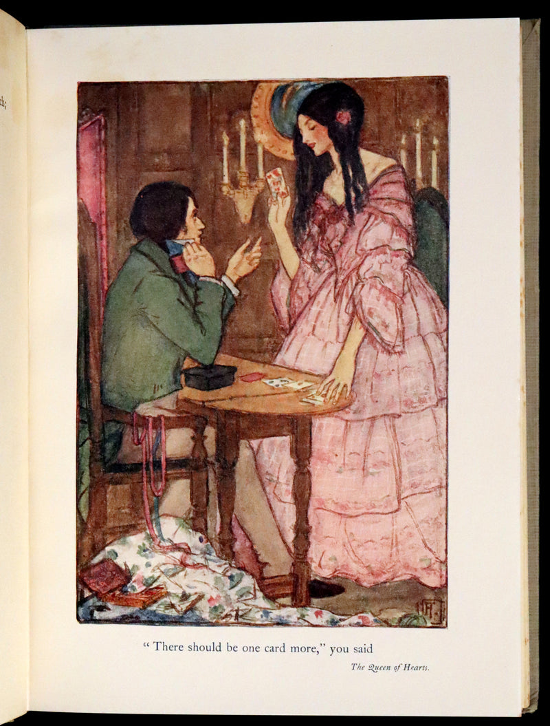 1923 Rare First Edition - Shorter Poems by Christina Rossetti Illustrated by Pre-Raphaelite Florence Harrison.