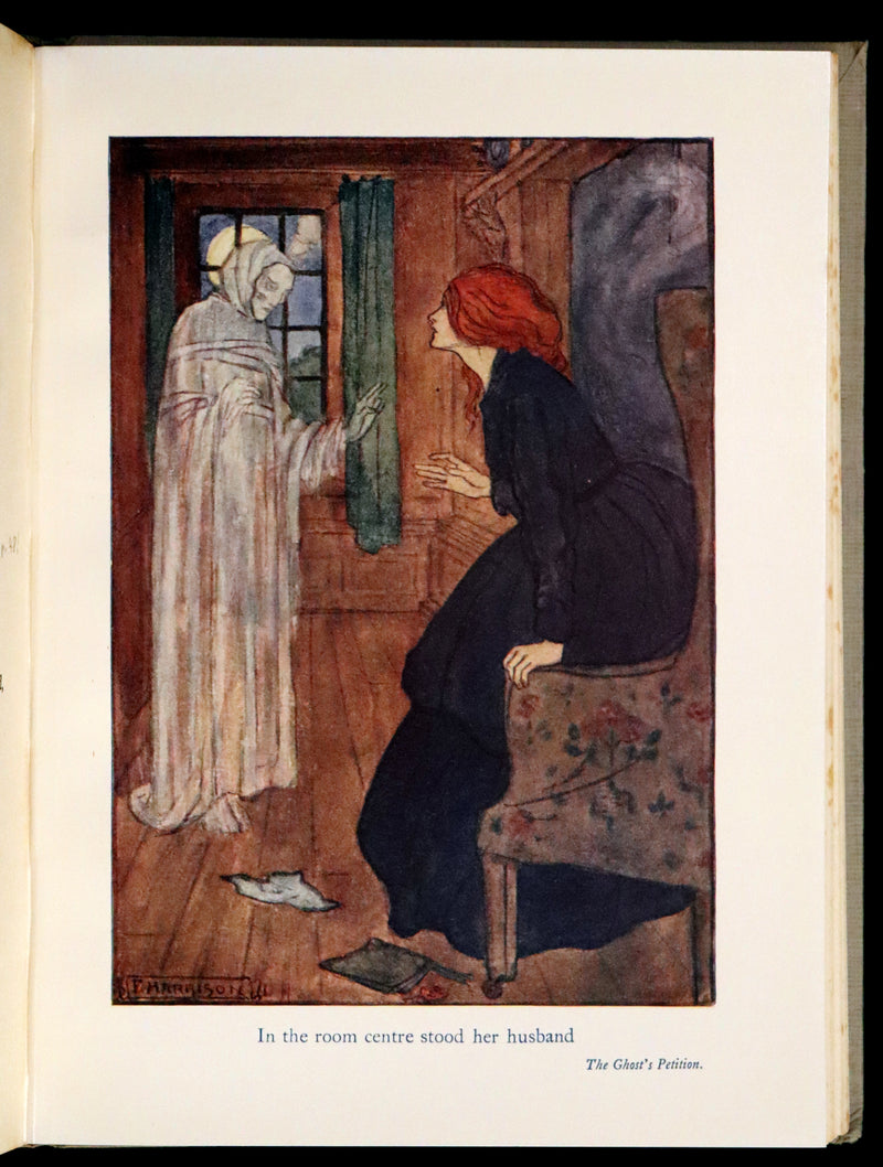 1923 Rare First Edition - Shorter Poems by Christina Rossetti Illustrated by Pre-Raphaelite Florence Harrison.