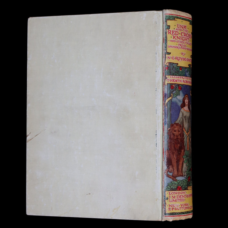 1920 Rare Book ~ Una and the Red Cross Knight from Spenser's Faery Queene.