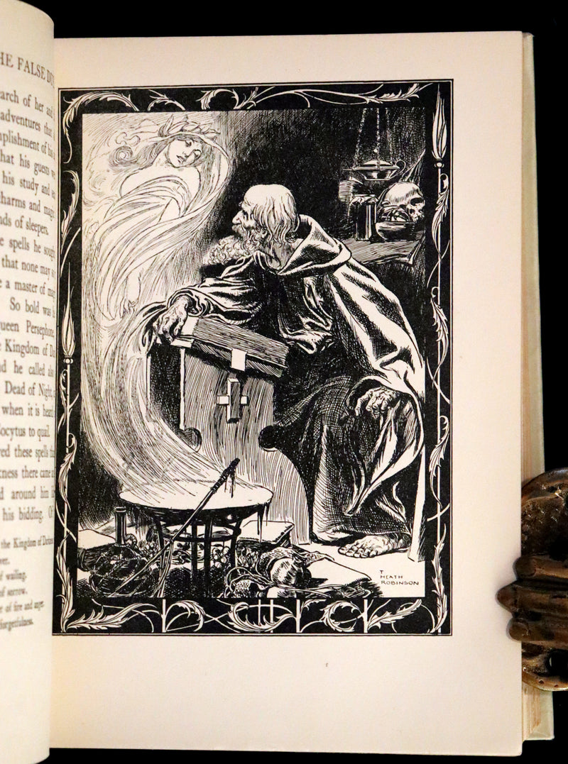 1920 Rare Book ~ Una and the Red Cross Knight from Spenser's Faery Queene.