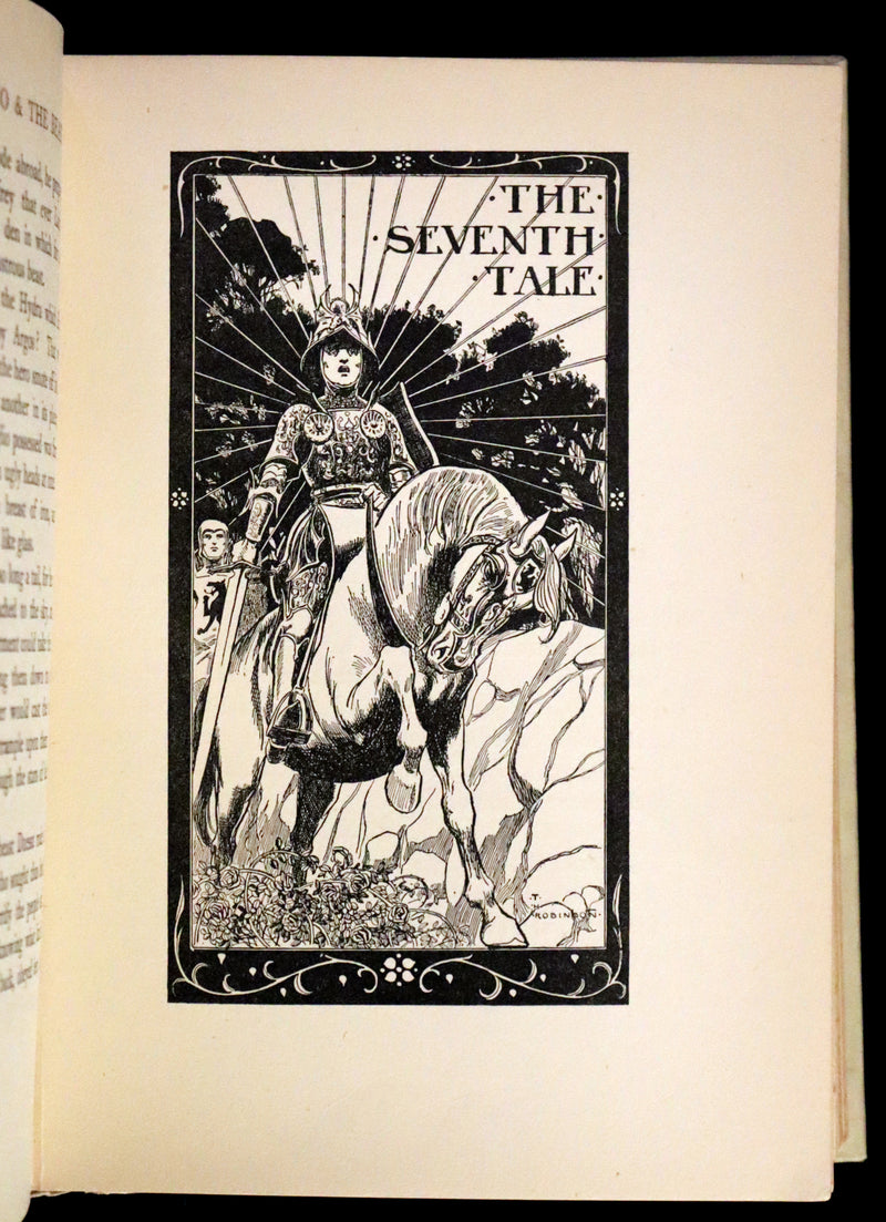 1920 Rare Book ~ Una and the Red Cross Knight from Spenser's Faery Queene.