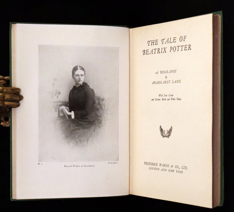 1946 Rare First Edition with Dust jacket - The Tale of Beatrix Potter, A Biography by Margaret Lane.