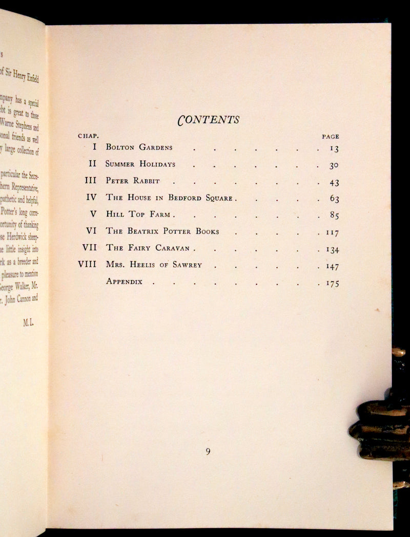 1946 Rare First Edition with Dust jacket - The Tale of Beatrix Potter, A Biography by Margaret Lane.