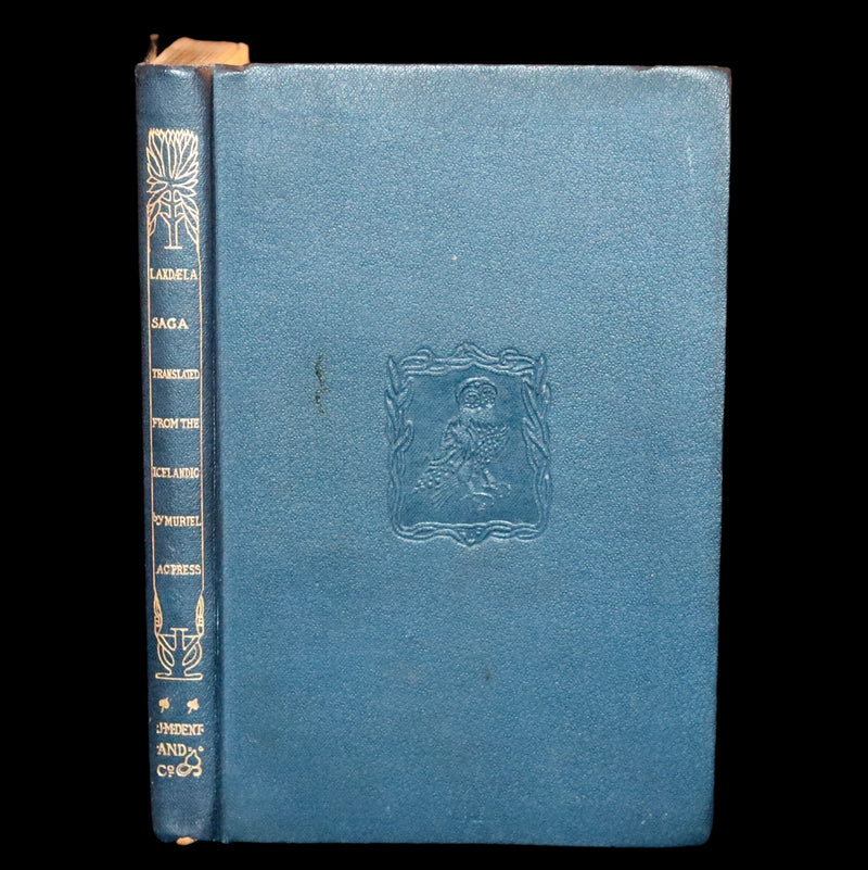 1899 Rare First English Edition - Laxdaela Saga. 13th Century Icelandic Saga translated by Muriel A.C. Press.