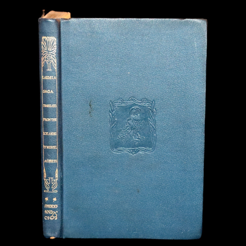 1899 Rare First English Edition - Laxdaela Saga. 13th Century Icelandic Saga translated by Muriel A.C. Press.