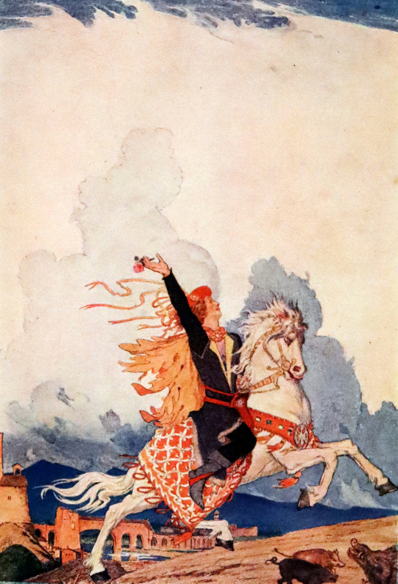 1915 Rare Book - The Mermaid And Other Fairy Tales by Andersen, Illustrated by Maxwell Armfield.