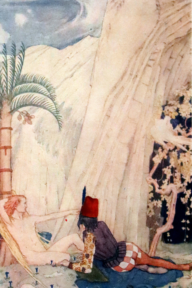 1915 Rare Book - The Mermaid And Other Fairy Tales by Andersen, Illustrated by Maxwell Armfield.