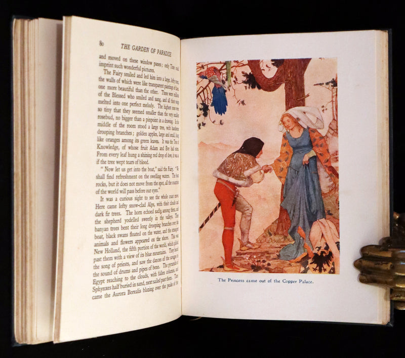 1915 Rare Book - The Mermaid And Other Fairy Tales by Andersen, Illustrated by Maxwell Armfield.