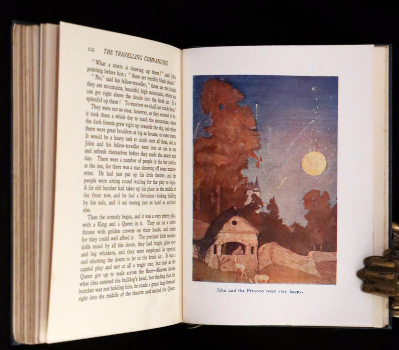 1915 Rare Book - The Mermaid And Other Fairy Tales by Andersen, Illustrated by Maxwell Armfield.
