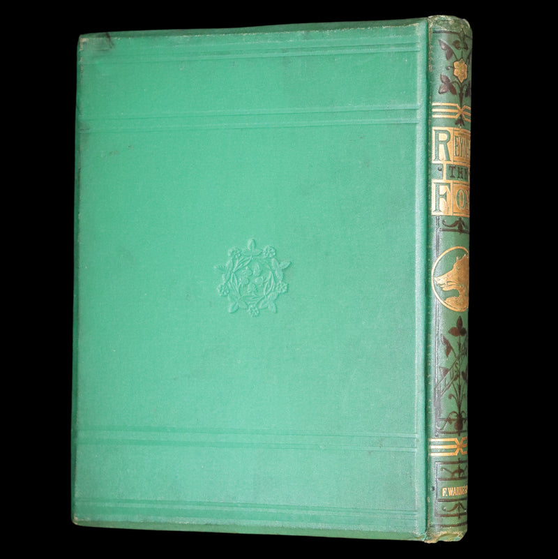 1872 Rare First Edition - Reynard The Fox, An Old Medieval Story Translated by Thomas Roscoe. Illustrated by Elwes and Jellicoe.