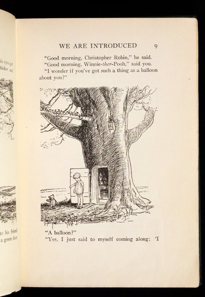 1926 Rare First Edition - Winnie-The-Pooh by A.A. Milne & Illustrated by Shepard.