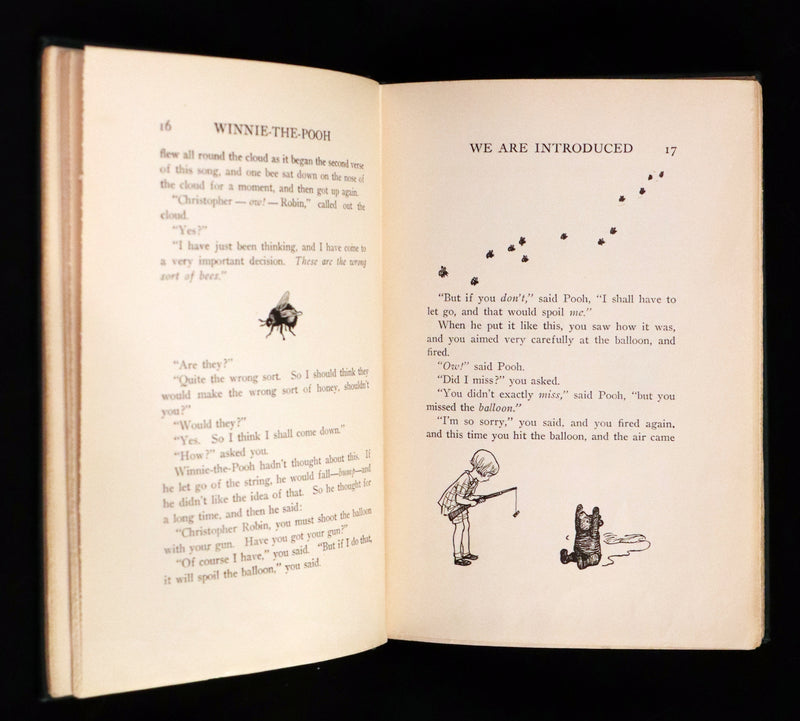 1926 Rare First Edition - Winnie-The-Pooh by A.A. Milne & Illustrated by Shepard.