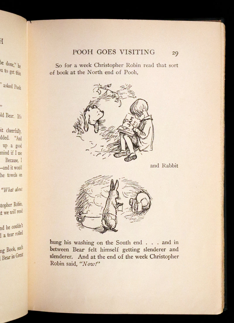 1926 Rare First Edition - Winnie-The-Pooh by A.A. Milne & Illustrated by Shepard.