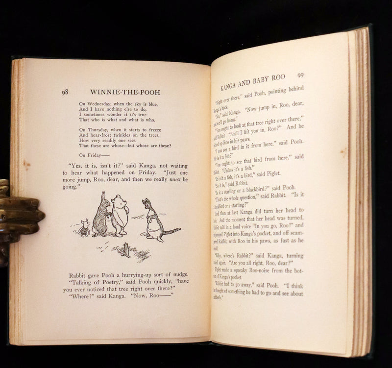1926 Rare First Edition - Winnie-The-Pooh by A.A. Milne & Illustrated by Shepard.