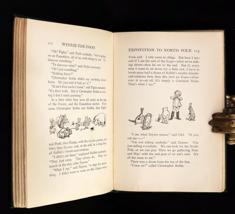 1926 Rare First Edition - Winnie-The-Pooh by A.A. Milne & Illustrated by Shepard.