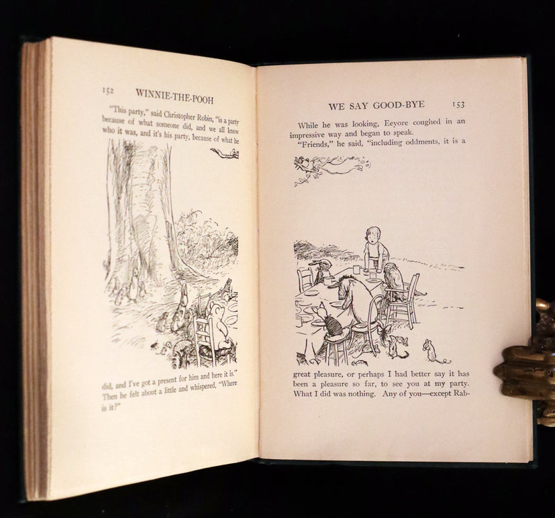 1926 Rare First Edition - Winnie-The-Pooh by A.A. Milne & Illustrated by Shepard.