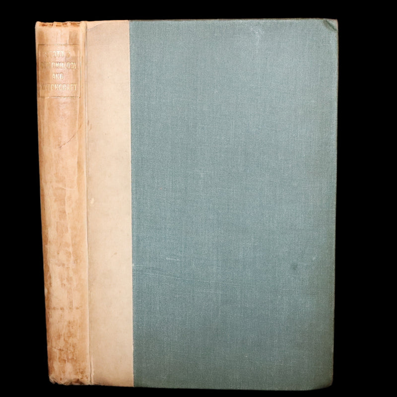 1885 Rare Book - Demonology and Witchcraft - Witches and Fairies by Sir Walter Scott.