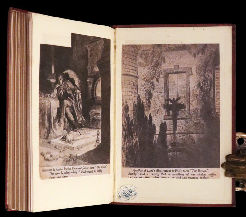1852 Rare Book - The Poetical Works of Edgar Allan Poe with A Notice of his Life.