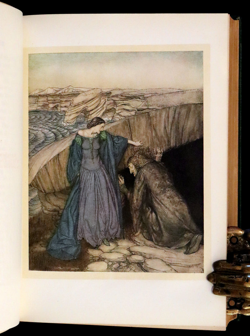 1917 Rare First Edition - Romance of King Arthur and His Knights of the Round Table illustrated by Rackham.