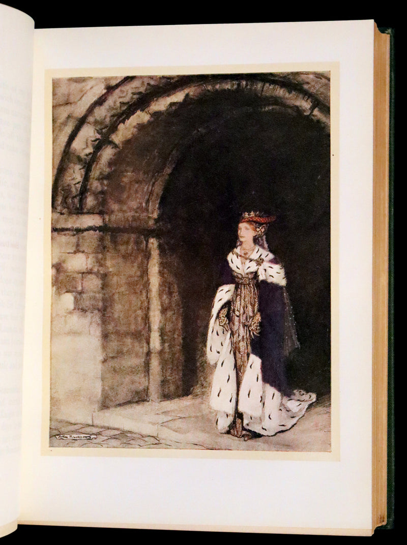 1917 Rare First Edition - Romance of King Arthur and His Knights of the Round Table illustrated by Rackham.