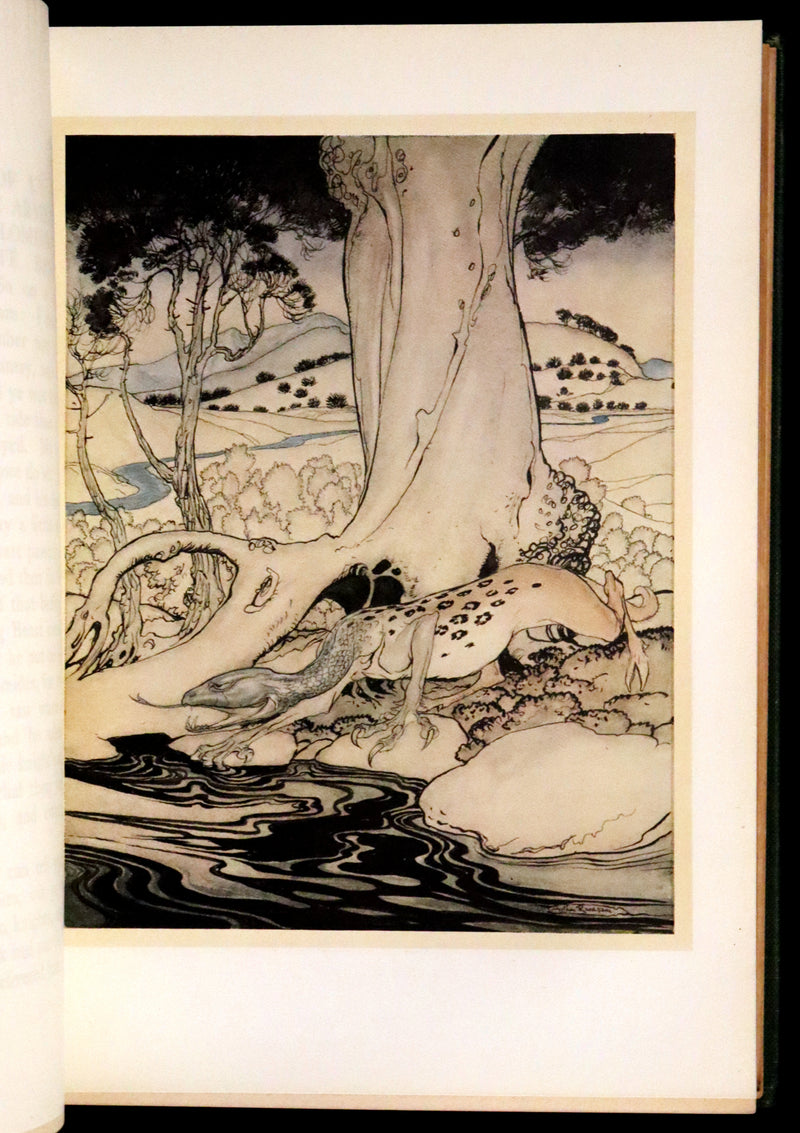 1917 Rare First Edition - Romance of King Arthur and His Knights of the Round Table illustrated by Rackham.