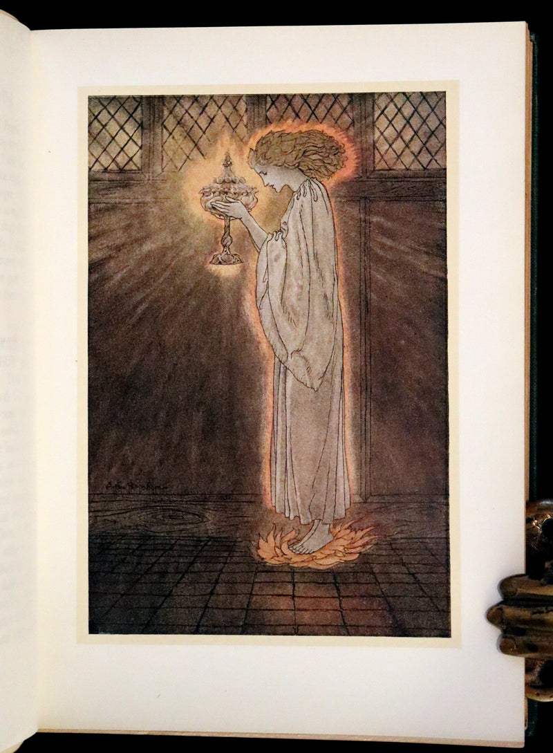 1917 Rare First Edition - Romance of King Arthur and His Knights of the Round Table illustrated by Rackham.
