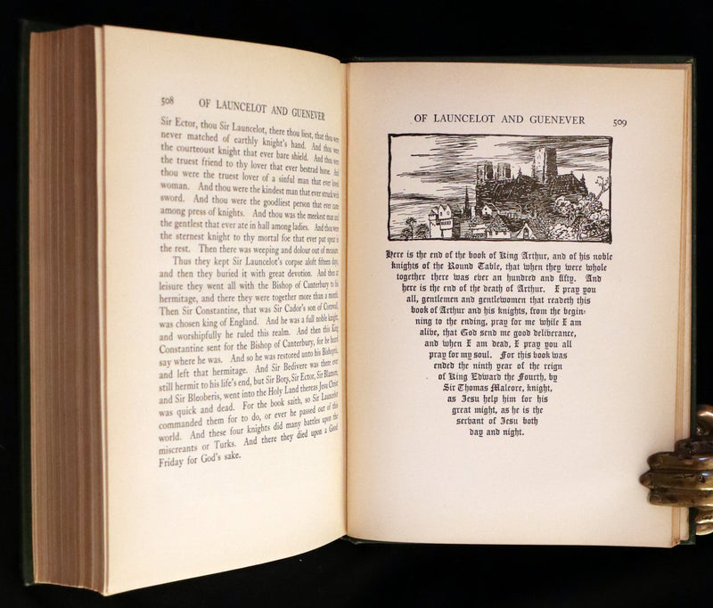 1917 Rare First Edition - Romance of King Arthur and His Knights of the Round Table illustrated by Rackham.