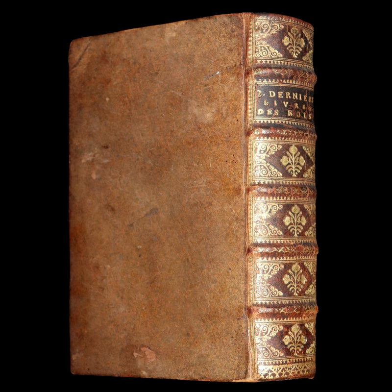 1687 Rare Latin French Bible - The Last Two Books of King - Deux Dernier Livres Des Rois.